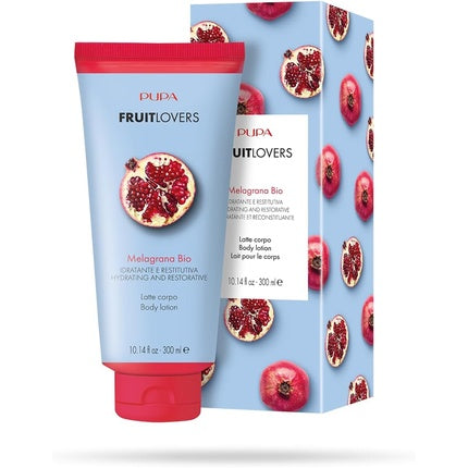 Lapte de corp, Pupa Milano, Fruit Lovers, Rodie Organic, 300 ml