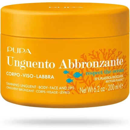 Unguent bronzant, Pupa, 200 ml, textură ușoară