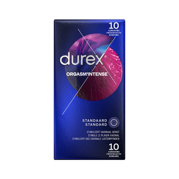 Prezervative, Durex, Orgasm Intense, 10 bucăți