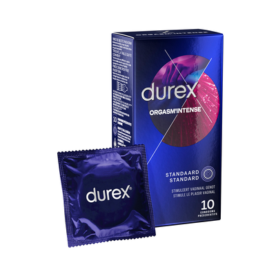 Prezervative, Durex, Orgasm Intense, 10 bucăți