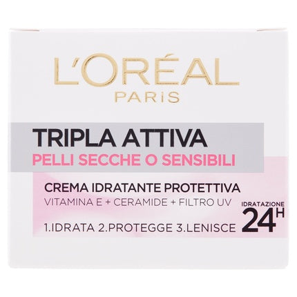 Cremă hidratantă, L'Oréal, multi-protectoare, 50 ml