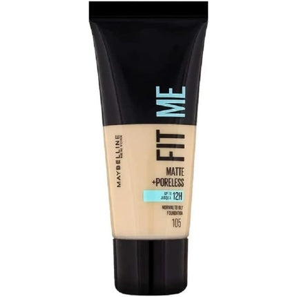 Fond de ten lichid, Maybelline, Fit Me Matte + Poreless, 30 ml