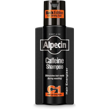 Șampon bărbați, Alpecin, Black, 250 ml, parfum nou