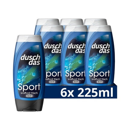 Gel de duș 3-în-1, Duschdas, Sport, Lavandă, 225 ml