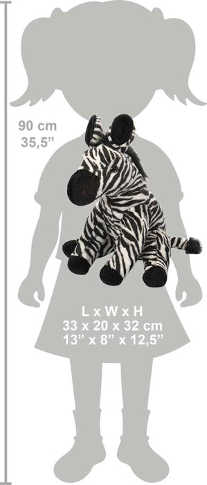 Jucărie Plus Zebra, Wild Republic, 30 cm