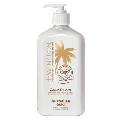 Extender bronzare, Australian Gold, Hemp Nation Cocoa Dreams, 532 ml