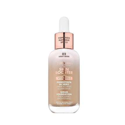 Fond de ten ser, Deborah Milano, SPF 15, Light Beige, 30 ml