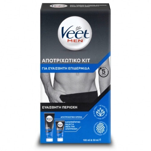Cremă depilatoare, Veet, balsam calmant