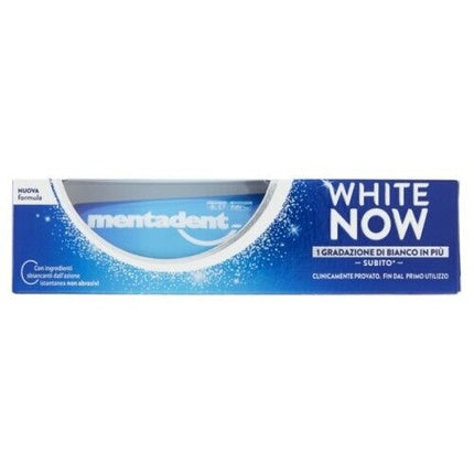 Pastă de dinți, Mentadent White Now, 75 ml, albire