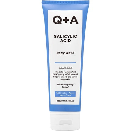 Gel de duș, Q+A, acid salicilic, 250 ml