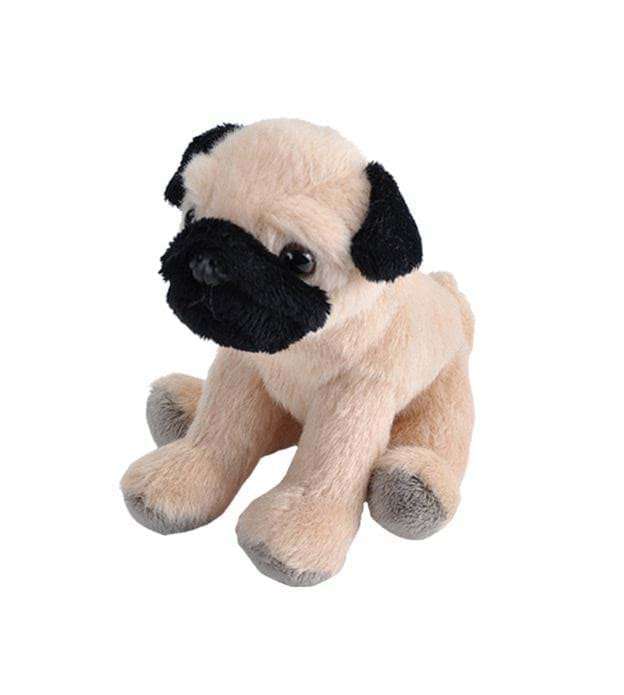 Jucărie Plus Cățel Pug, Wild Republic, 13 cm