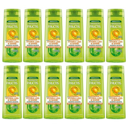 Șampon, Garnier, Fructis Hydra Liss & Shine, 250 ml