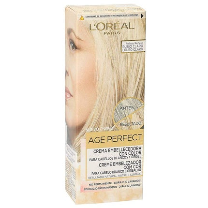 Vopsea de păr, L'Oréal Paris, Age Perfect, blond, 80 ml