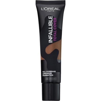 Fond de ten, L'Oreal Paris, Infallible Total Cover, nuanța Cappuccino