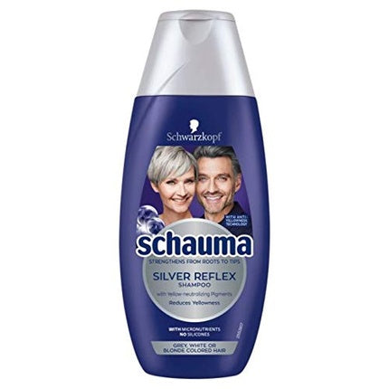 Șampon anti-îngălbenire Schauma Silver Reflex, 250 ml