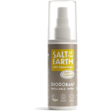 Spray deodorant, Salt of the Earth, reîncărcabil, 100 ml