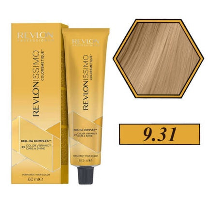 Vopsea de păr, Revlon, Revlonissimo Colorsmetique 9.31, 60 ml