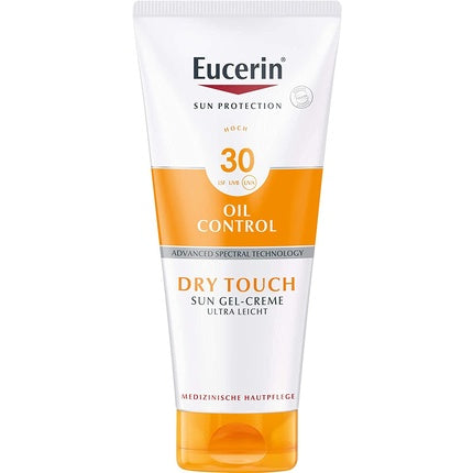 Cremă-Gel Protecție Solară, Eucerin, SPF 30, 200 ml