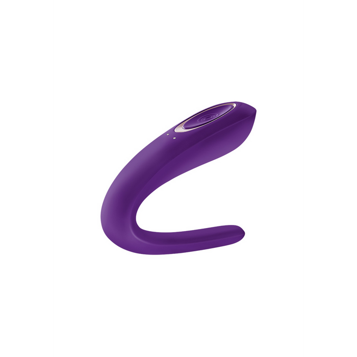 Vibrator dublu, Satisfyer Double Classic, silicon, 10 programe
