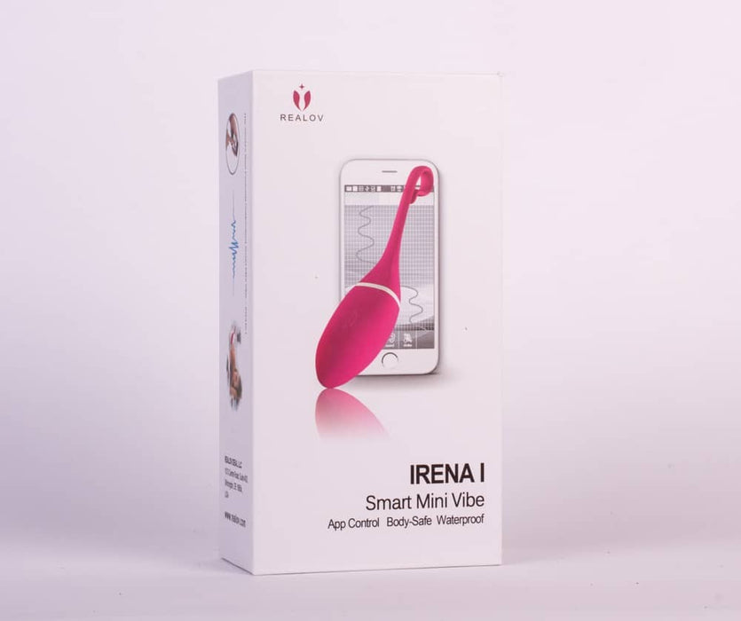 Vibrator Smart, Realov Irena, roz, control smartphone