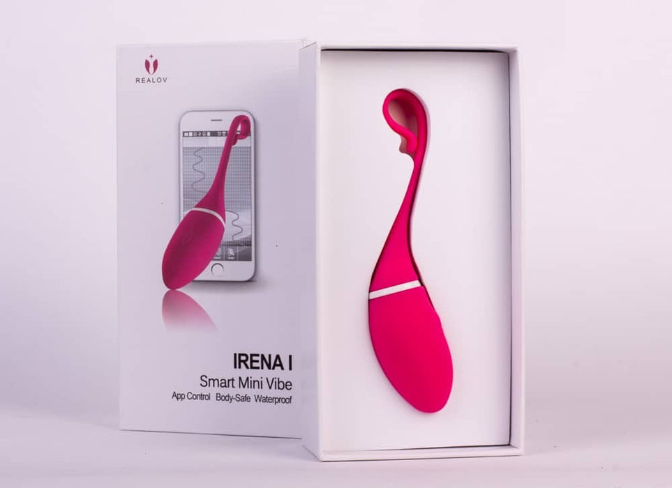 Vibrator Smart, Realov Irena, roz, control smartphone
