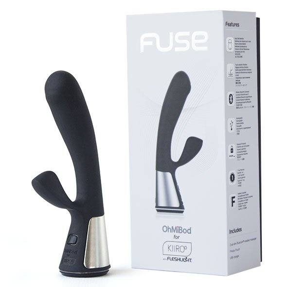Vibrator dual, Kiiroo Fuse, Bluetooth, 180 mm