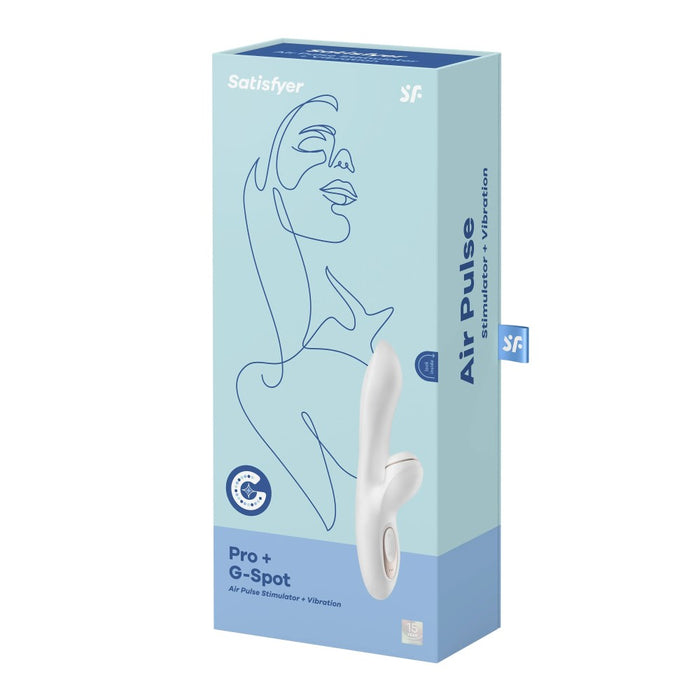 Vibrator Satisfyer Pro+ G-Spot, 2 motoare, silicon moale