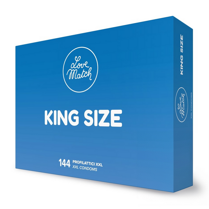 Prezervative, Lovewatch King Size, 60 mm, 144 bucăți