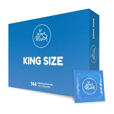 Prezervative, Lovewatch King Size, 60 mm, 144 bucăți
