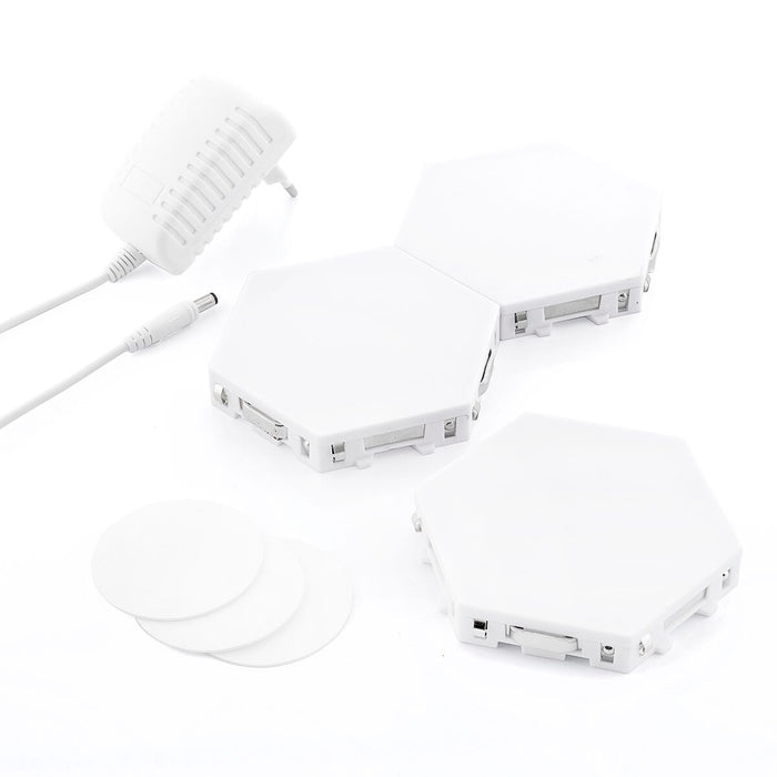 Set panouri LED modulare, InnovaGoods Tilight, 3 bucăți, magnetice