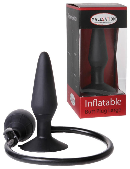 Butt Plug gonflabil, Malesation, Large, Silicon