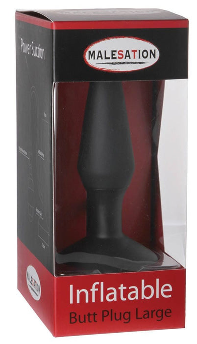Butt Plug gonflabil, Malesation, Large, Silicon