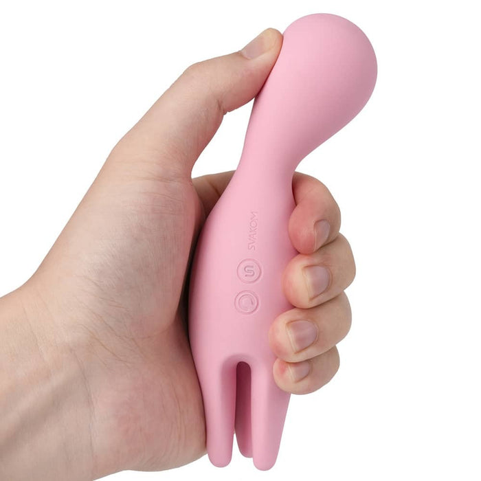Stimulator Personal, Svakom Nymph, roz pal, silicon