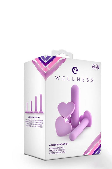 Set Dilatoare Vaginale, Blush Wellness, Silicon, 4 Piese