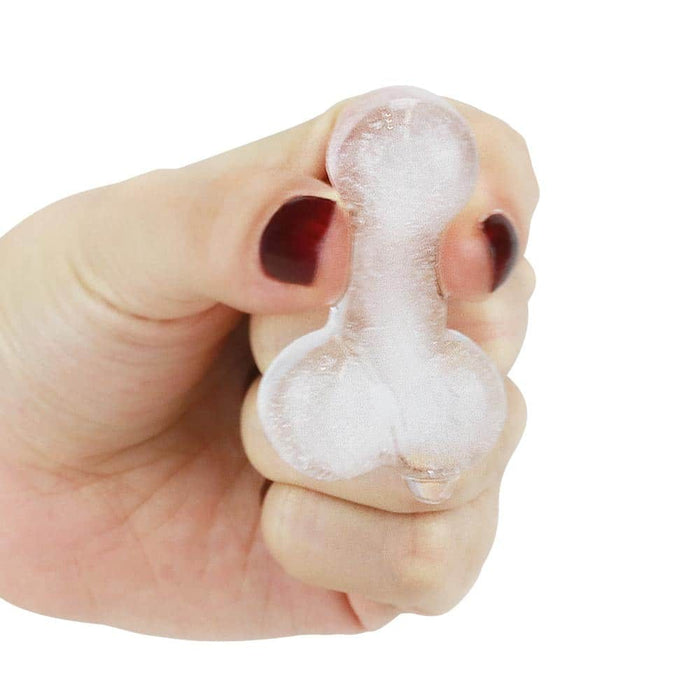 Tavă din silicon, Lovetoy, Pecker, 8 forme, roșu