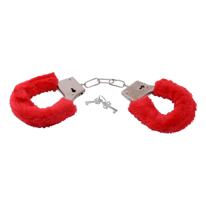 Cătușe cu Blană Sintetică, Toyz4Lovers, Metal Reglabil