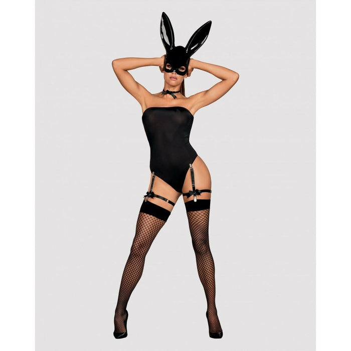 Costum tematic, Obsessive Bunny, L/XL, negru