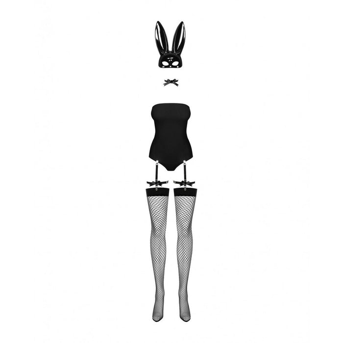 Costum tematic, Obsessive Bunny, L/XL, negru