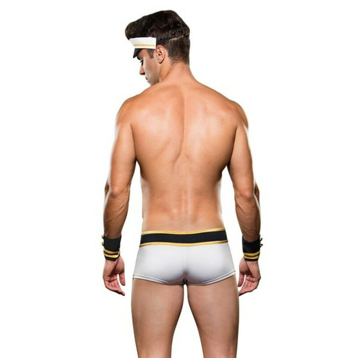 Costum marinăresc, Renvy, 3 piese, alb, mărime L/XL