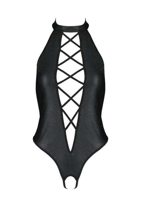Bodysuit, Shunga, Nancy, negru, L/XL