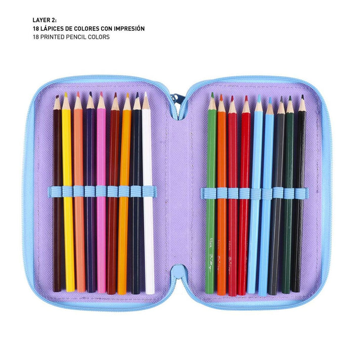 Penar echipat, Disney Frozen II, 43 piese, albastru