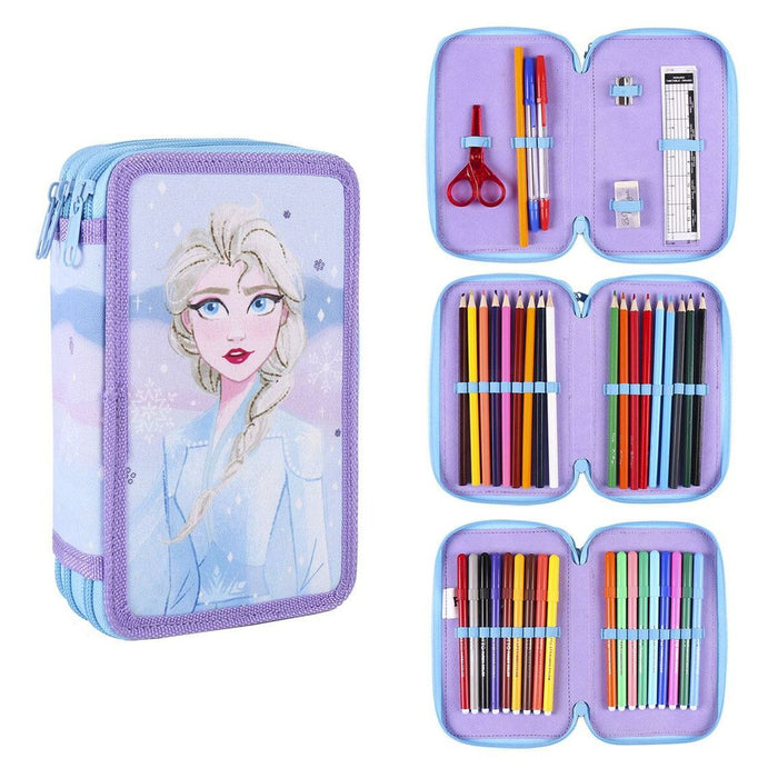 Penar echipat, Disney Frozen II, 43 piese, albastru