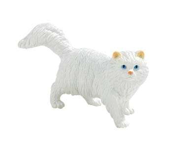 Figurină pisică persană Bullyland Princess, plastic, 8 cm
