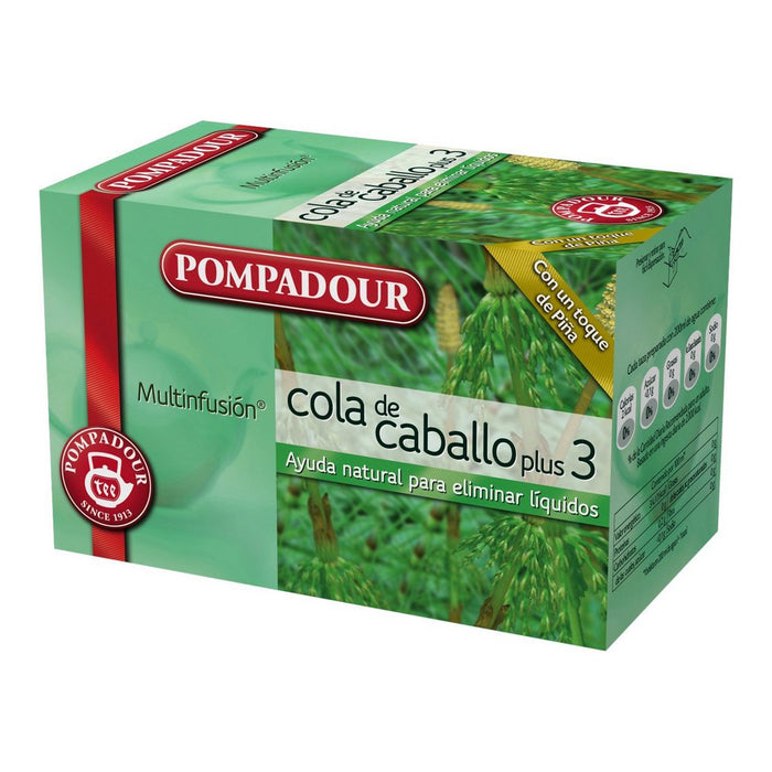 Supliment alimentar, Pompadour, Horsetail Plus 3, 20 capsule