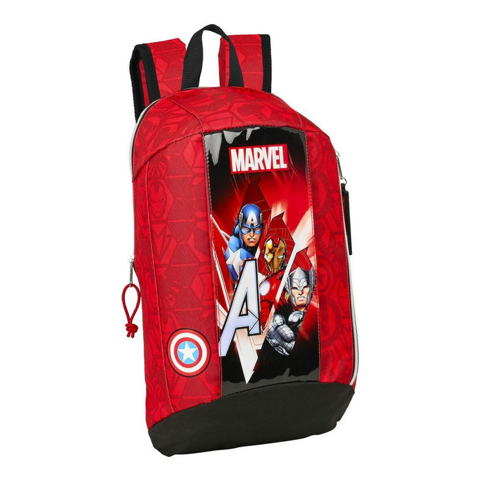 Rucsac Casual, The Avengers Infinity, roșu/negru, 22 x 39 x 10 cm