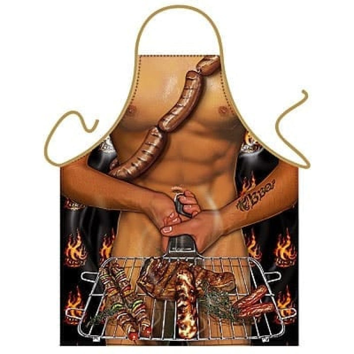 Șorț de gătit, Real Imitation, multicolor, design amuzant