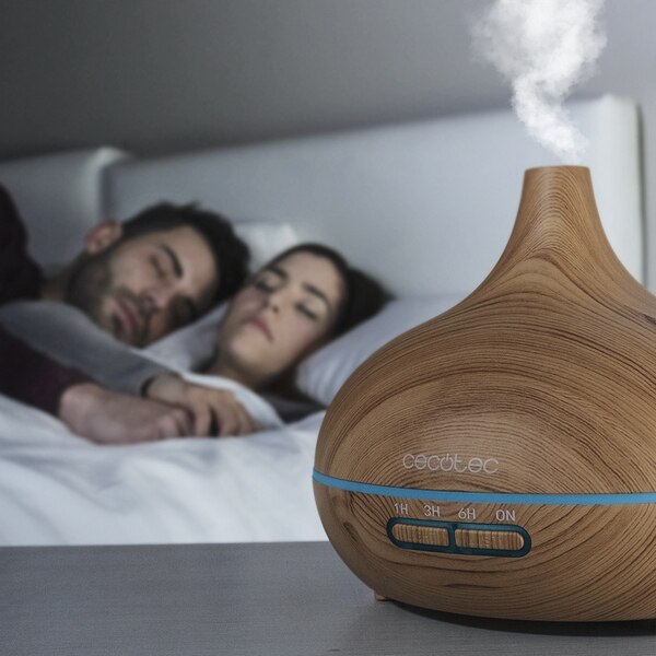 Umidificator ultrasonic Cecotec Pure Aroma 300 Yang, lemn, 300 ml