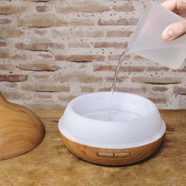 Umidificator ultrasonic Cecotec Pure Aroma 300 Yang, lemn, 300 ml
