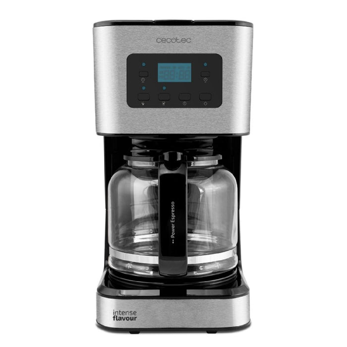 Cafetieră programabilă, Cecotec Coffee 66 Smart, oțel inoxidabil, 1.5L
