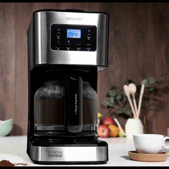 Cafetieră programabilă, Cecotec Coffee 66 Smart, oțel inoxidabil, 1.5L